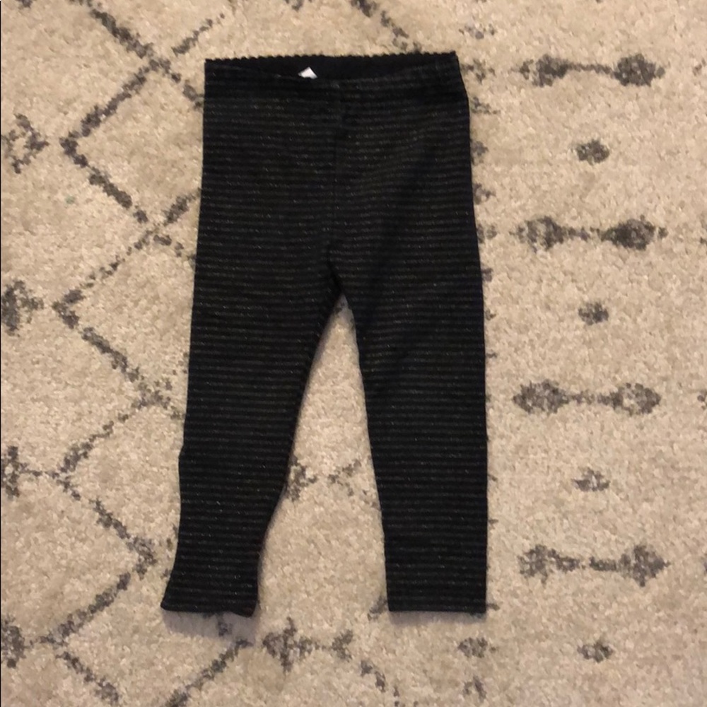 Tea collection black with gold detail leggings, 2